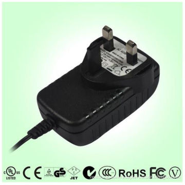 15w Output Ac To Dc Power Adapters ,uk Plug, Ce, Gs, Tuv, Rohs, &amp; Cec